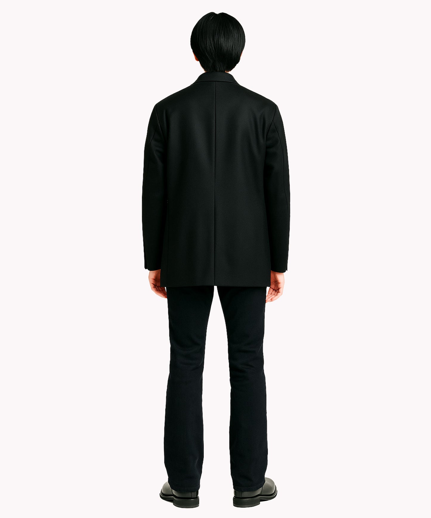 ＜予約: 11月下旬納品予定＞SUPER110`s Melton W Coat