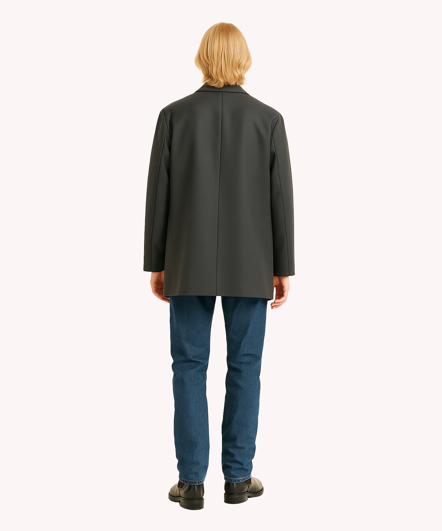 ＜予約: 11月下旬納品予定＞SUPER110`s Melton W Coat