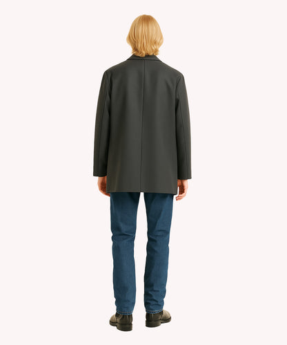 ＜予約: 11月下旬納品予定＞SUPER110`s Melton W Coat