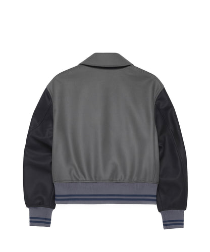 ＜予約: 11月下旬納品予定＞SUPER110`s Melton Stadium blouson