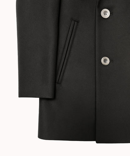 ＜予約: 11月下旬納品予定＞SUPER110`s Melton W Coat