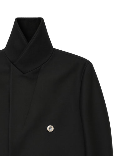 ＜予約: 11月下旬納品予定＞SUPER110`s Melton W Coat