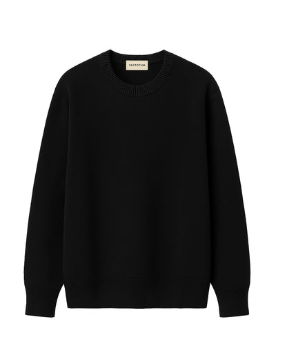 ＜予約: 12月上旬納品予定＞5G Seed Stitch Crew Knit