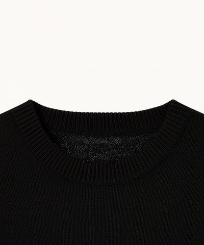 ＜予約: 12月上旬納品予定＞5G Seed Stitch Crew Knit