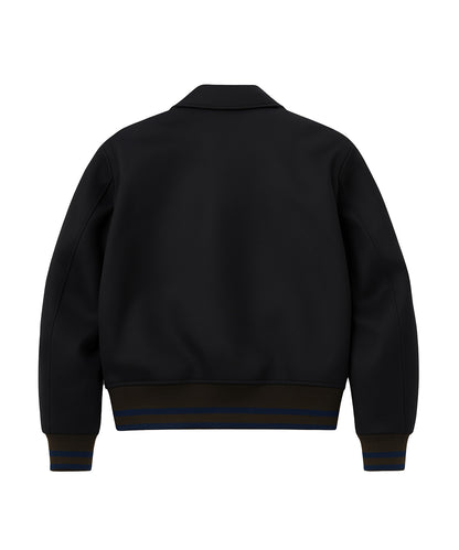 ＜予約: 11月下旬納品予定＞SUPER110`s Melton Stadium blouson