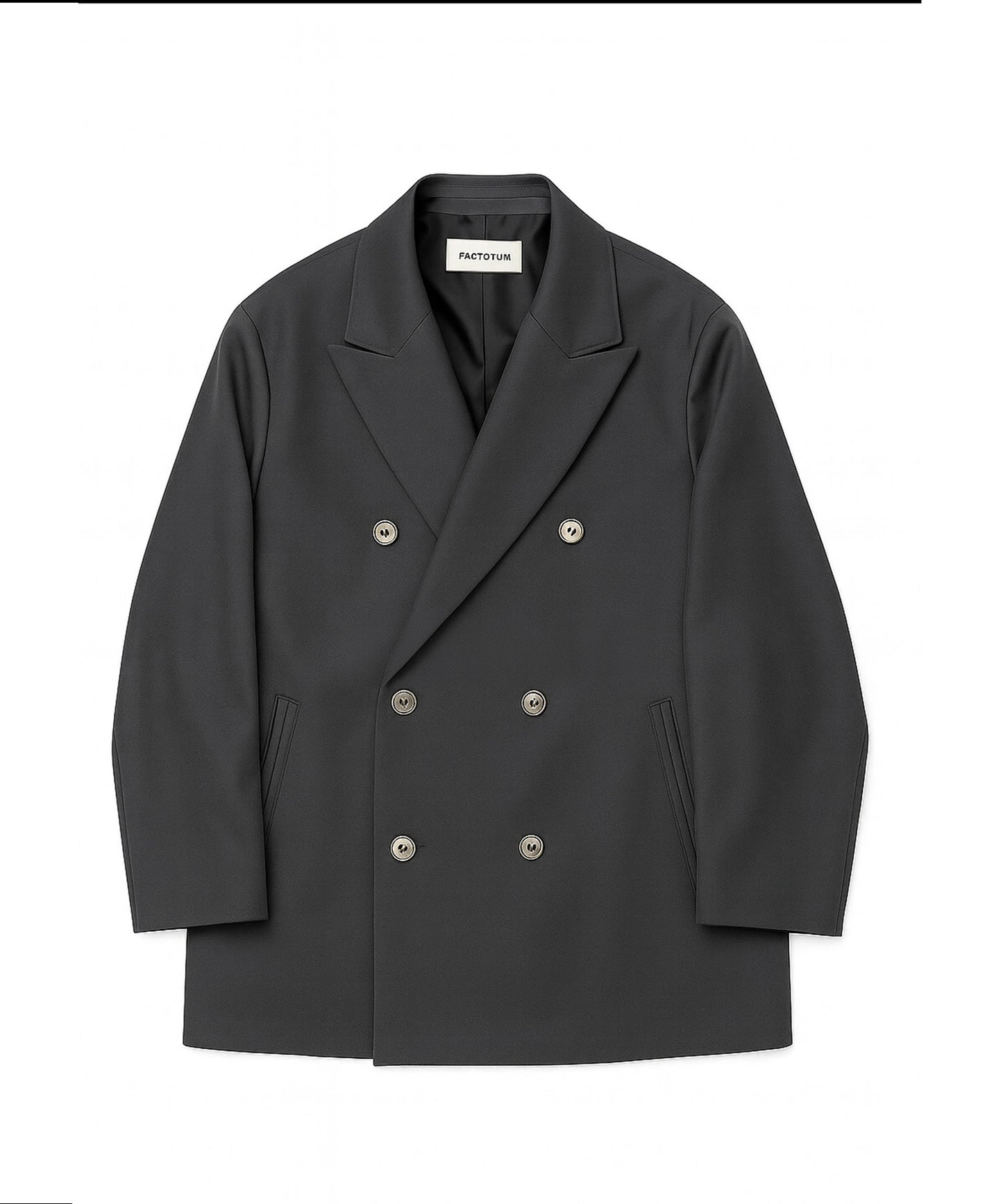 ＜予約: 11月下旬納品予定＞SUPER110`s Melton W Coat