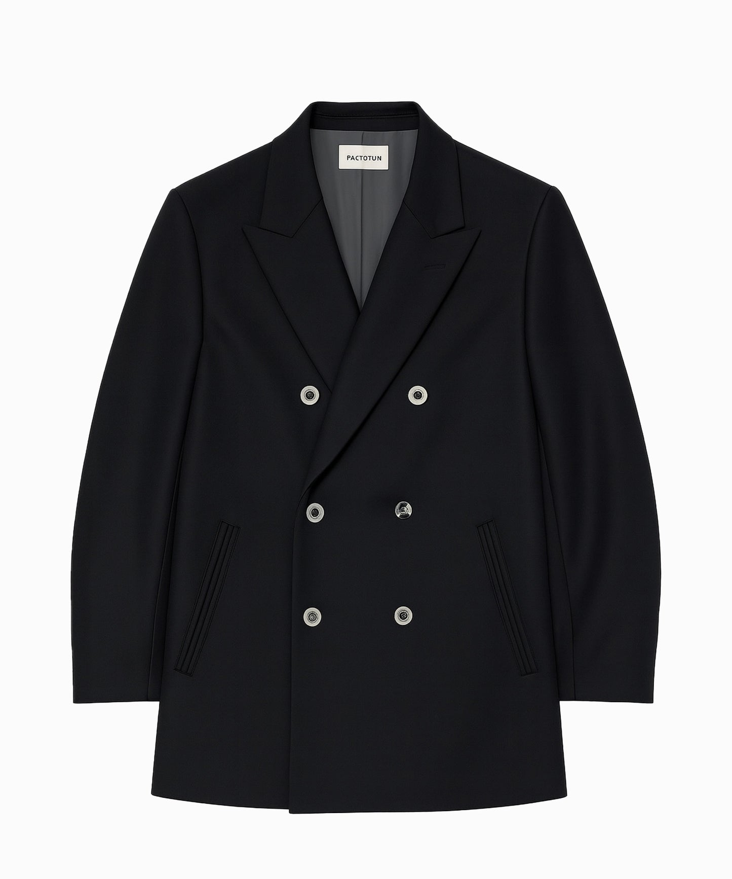 ＜予約: 11月下旬納品予定＞SUPER110`s Melton W Coat