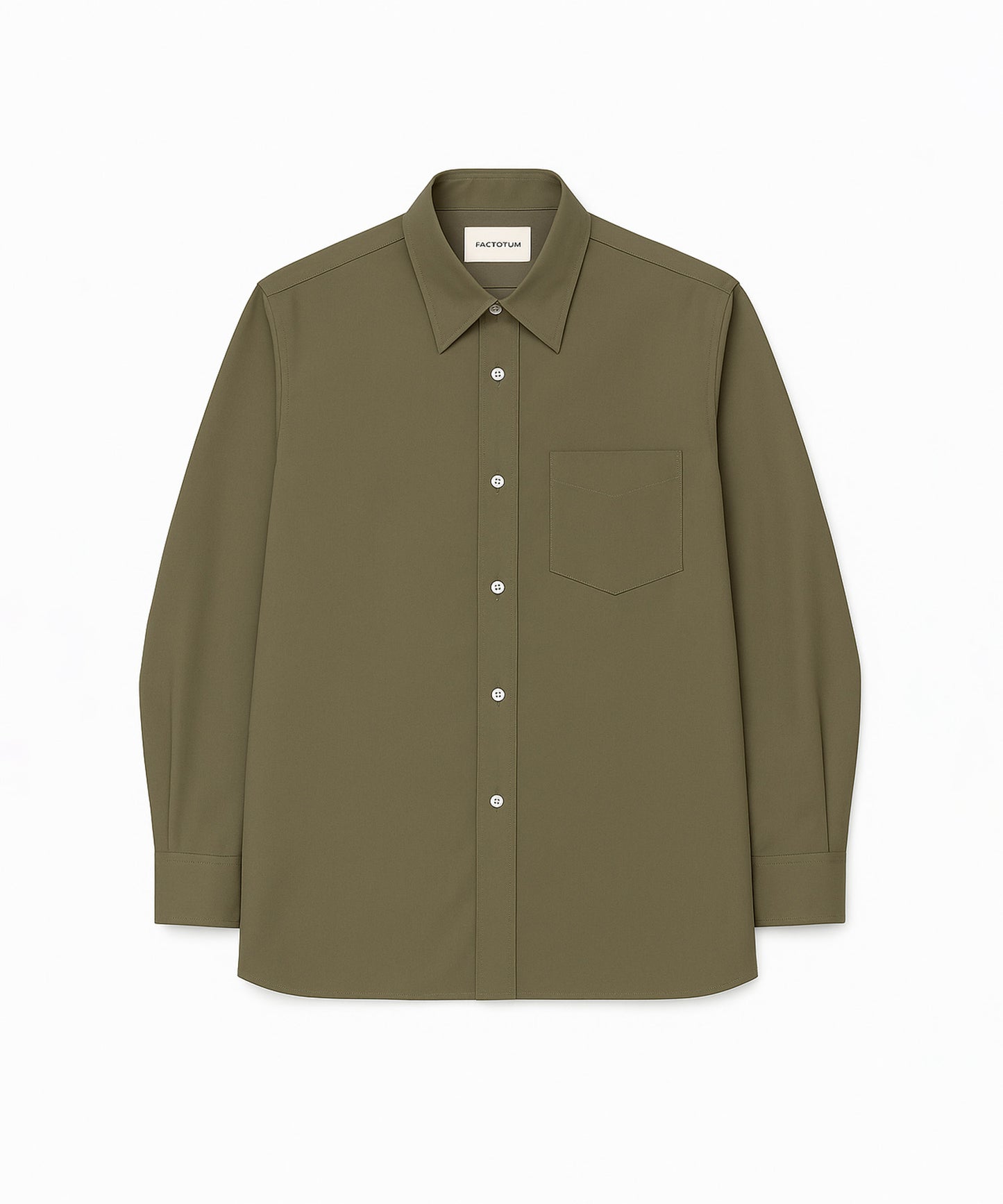 ＜予約: 11月下旬納品予定＞Serge Square Hem Shirts