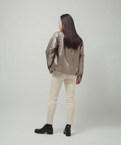 Natural Leather Ranch Jacket