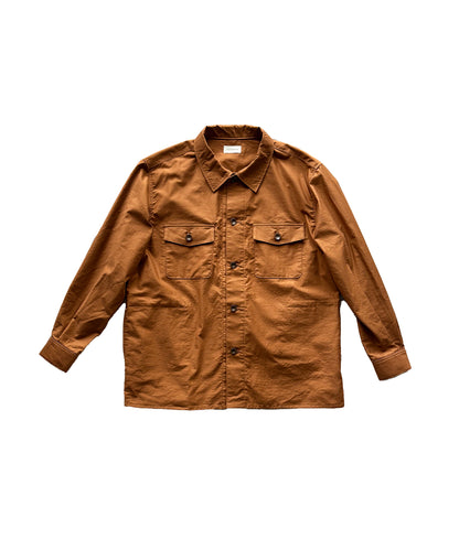 ＜予約：4月末納期＞Back Sateen Utility Shirt