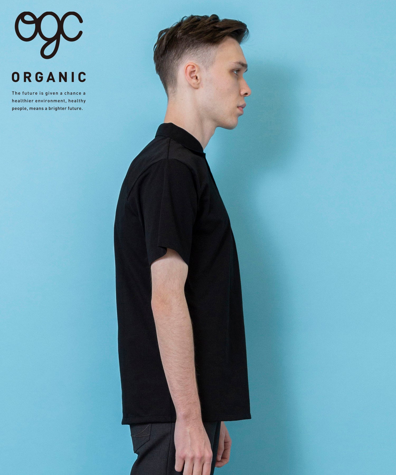 O/C twist Jersey S/S -POLO – FACTOTUM