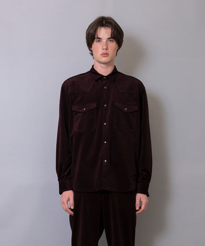 C/C 12W Corduroy Western shirt
