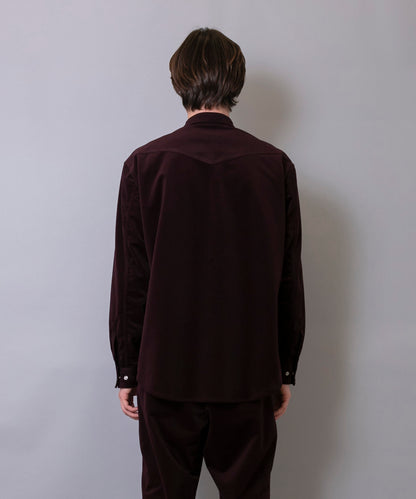 C/C 12W Corduroy Western shirt