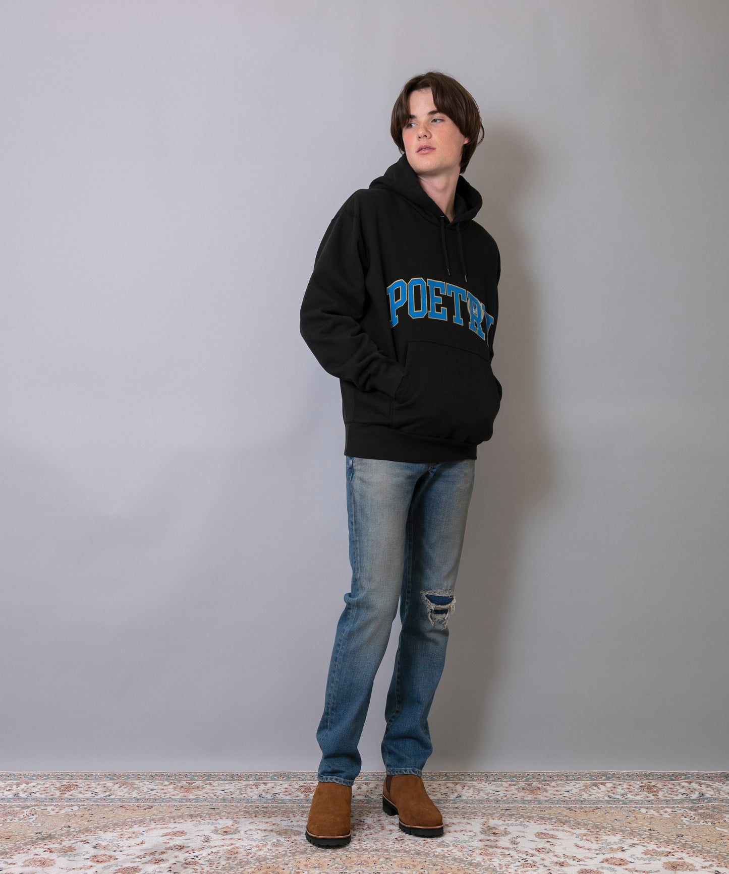 Zip Hooded Sweatshirt (Poetry)