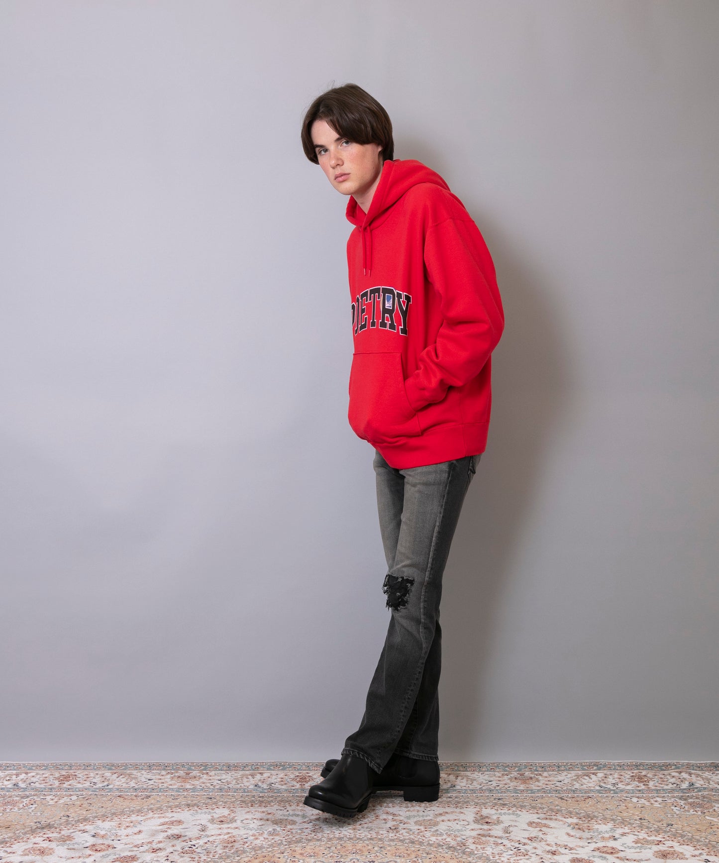 Zip Hooded Sweatshirt (Poetry)