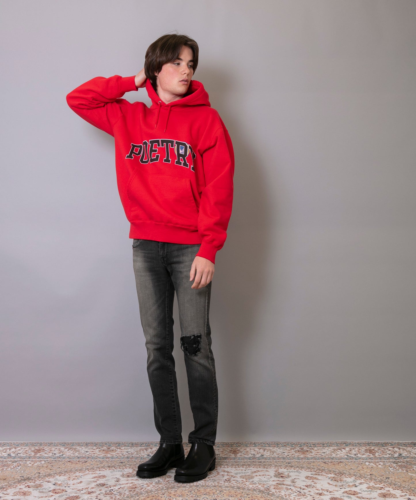 Zip Hooded Sweatshirt (Poetry)