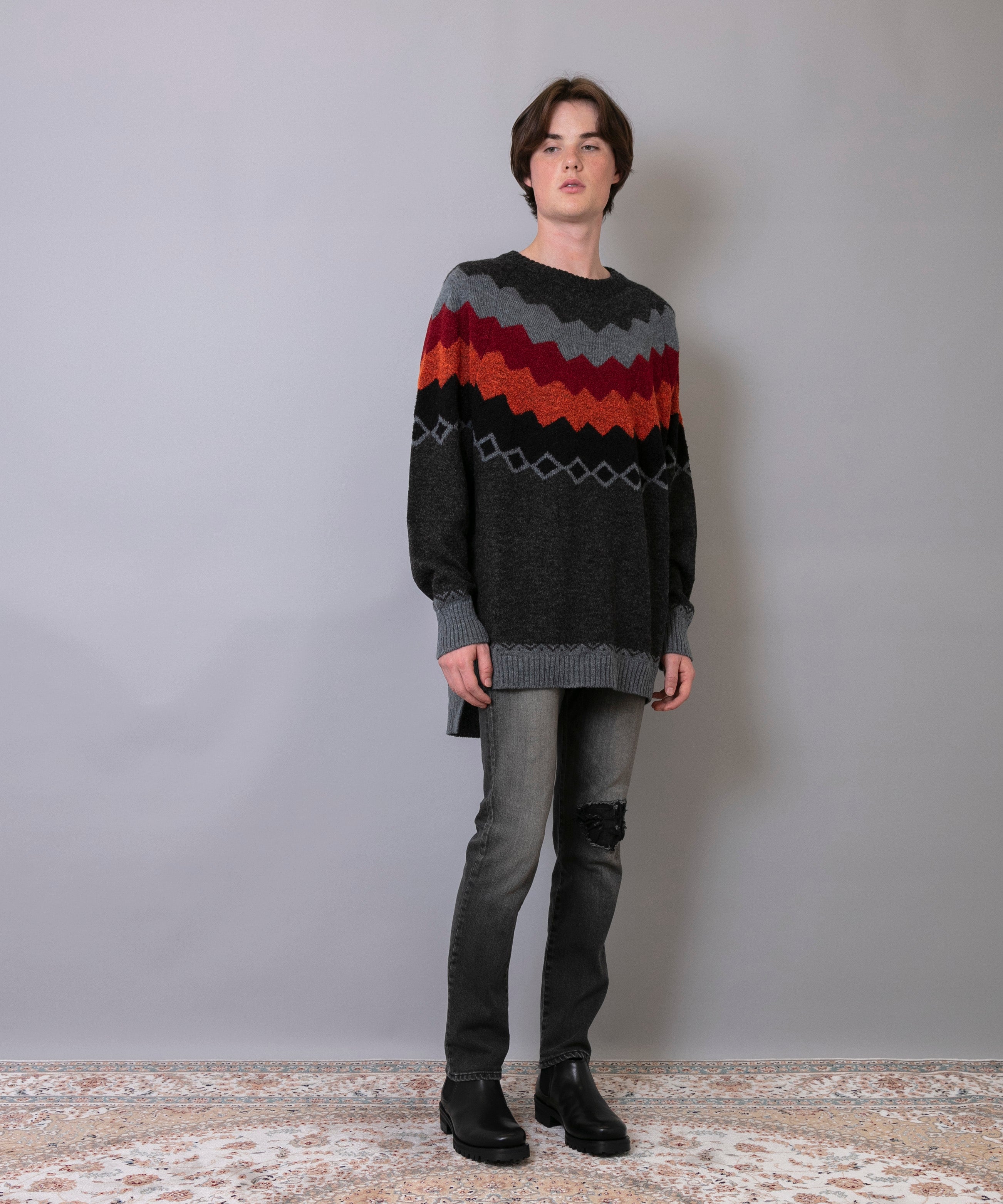 C/C 7G Nordic Crew Knit – FACTOTUM