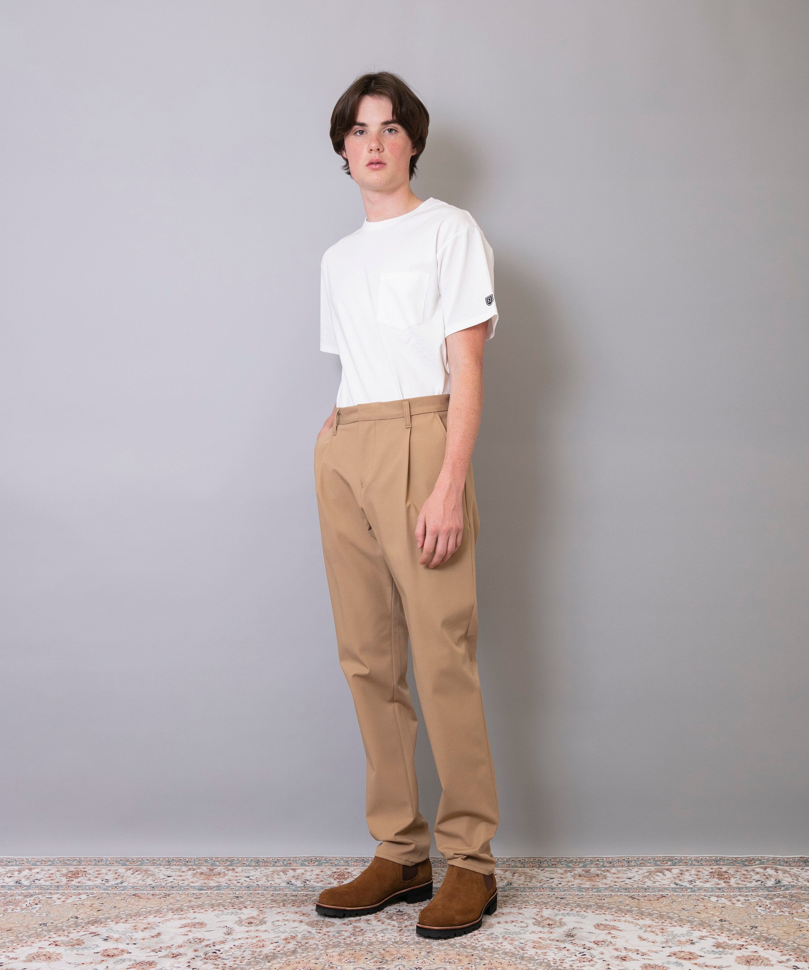 Hyper Stretch Chino 1P Slacks – FACTOTUM