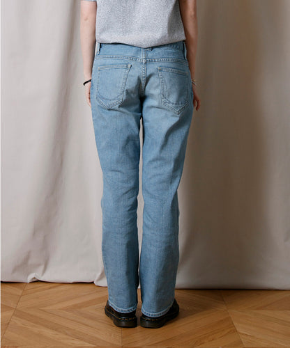 E Denim Shoe Cut "Allen"