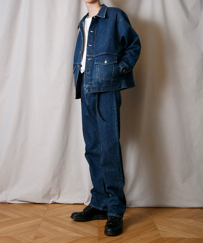 Organic Denim Washed Baggy ”Paul”