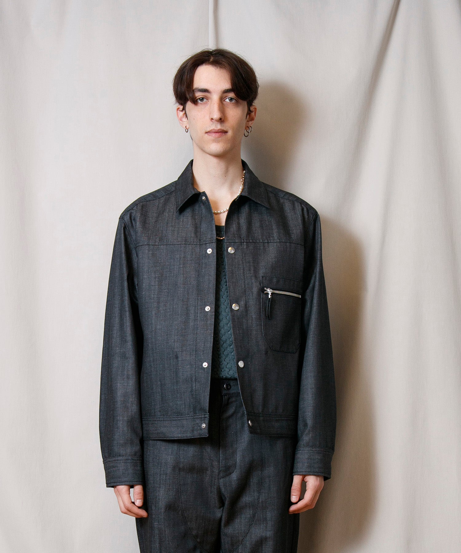 Denim Oversized Work Jacket – FACTOTUM