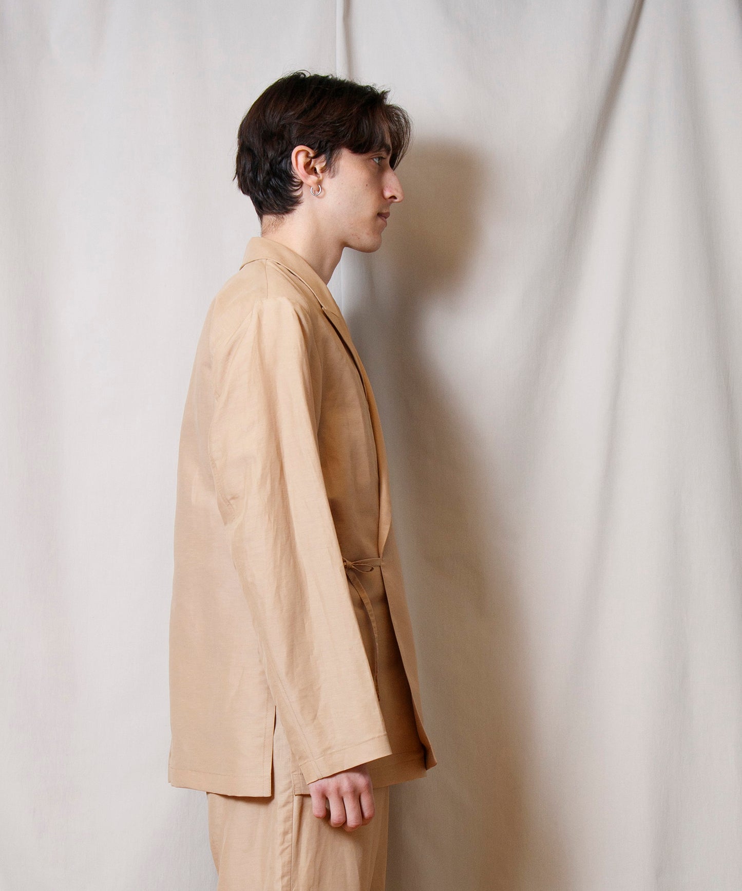Linen Relaxed W Jacket
