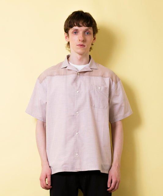 C/F Noise Check Wide Open Shirt