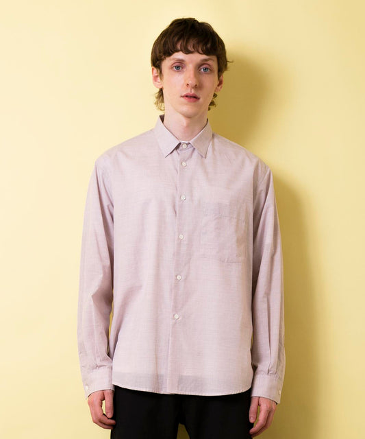 C/F Noise Check Wide Regular Shirt