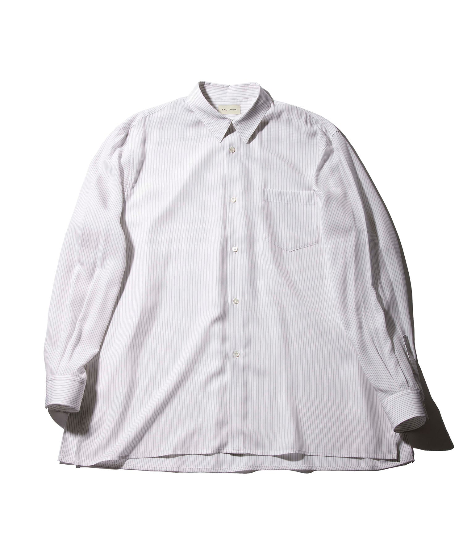 Lyocell Square Hem Shirt